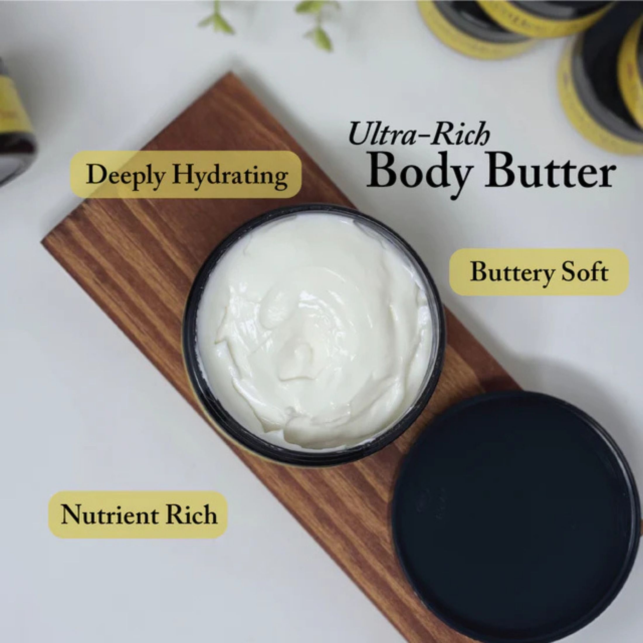 The Naked Bee NBBB-O Orange Blossom Honey Body Butter, 8 Oz