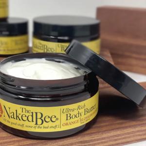 The Naked Bee NBBB-O Orange Blossom Honey Body Butter, 8 Oz
