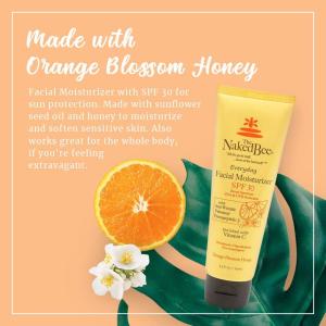 The Naked Bee Orange Blossom Honey Everyday Facial Moisturizer SPF 30