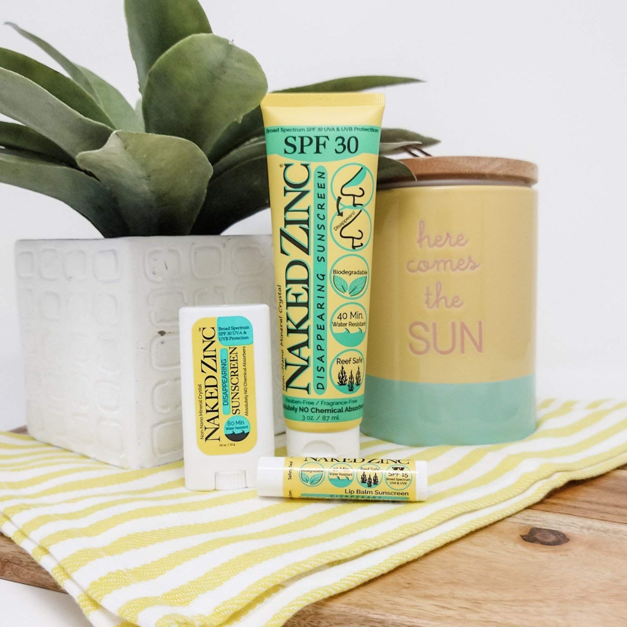 The Naked Bee Zinc Sunscreen SPF 30