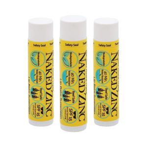 Naked Bee Zinc Lip Balm - SPF 15