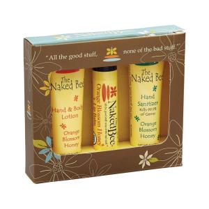 The Naked Bee Orange Blossom Honey Travel Kit