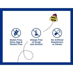 Zarbee's Naturals Nighttime Cough Syrup + Mucus Natural Honey Lemon Flavor, 8 Oz