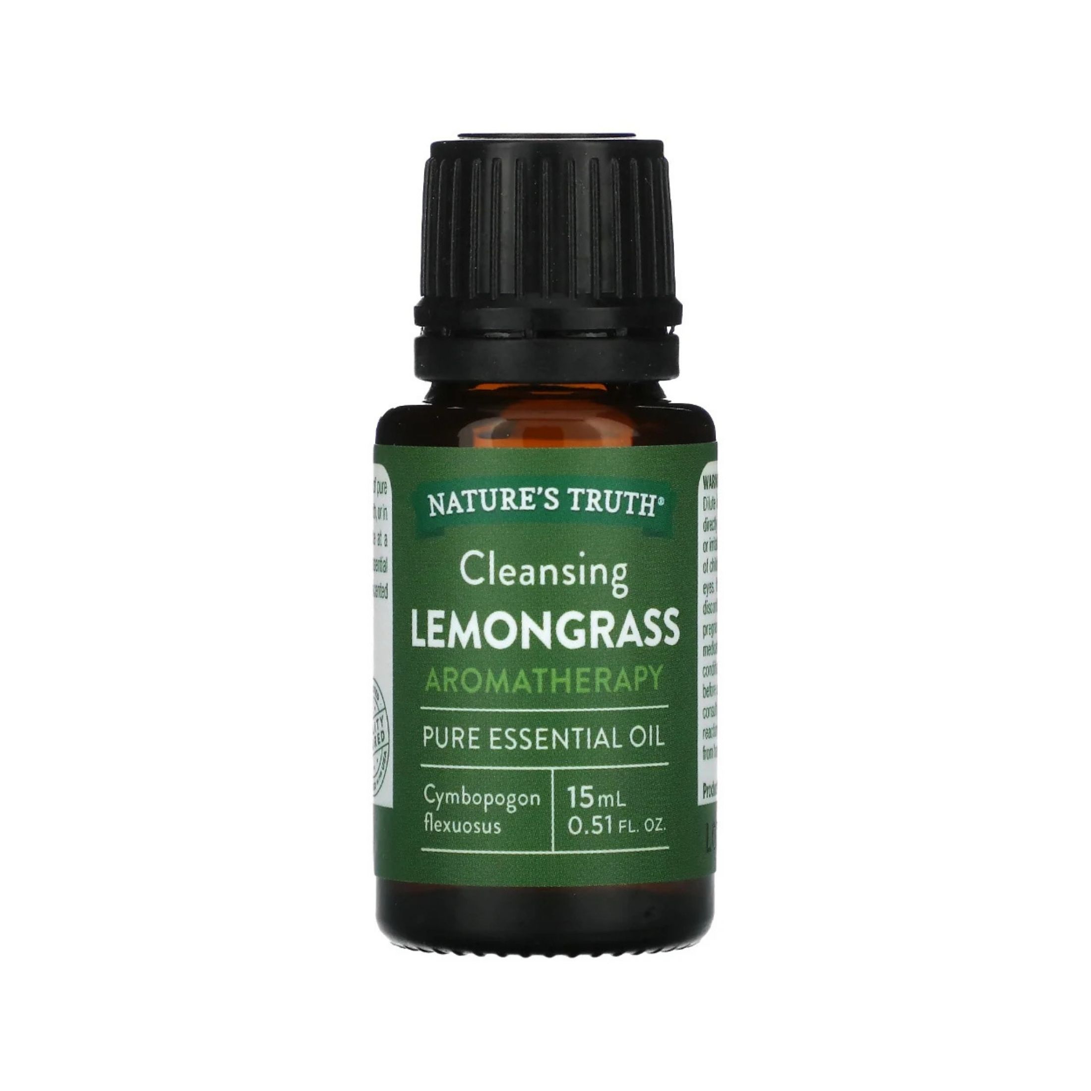 Nature's Truth Pure Essential Oil, Cleansing Lemongrass 0.51 Fl Oz