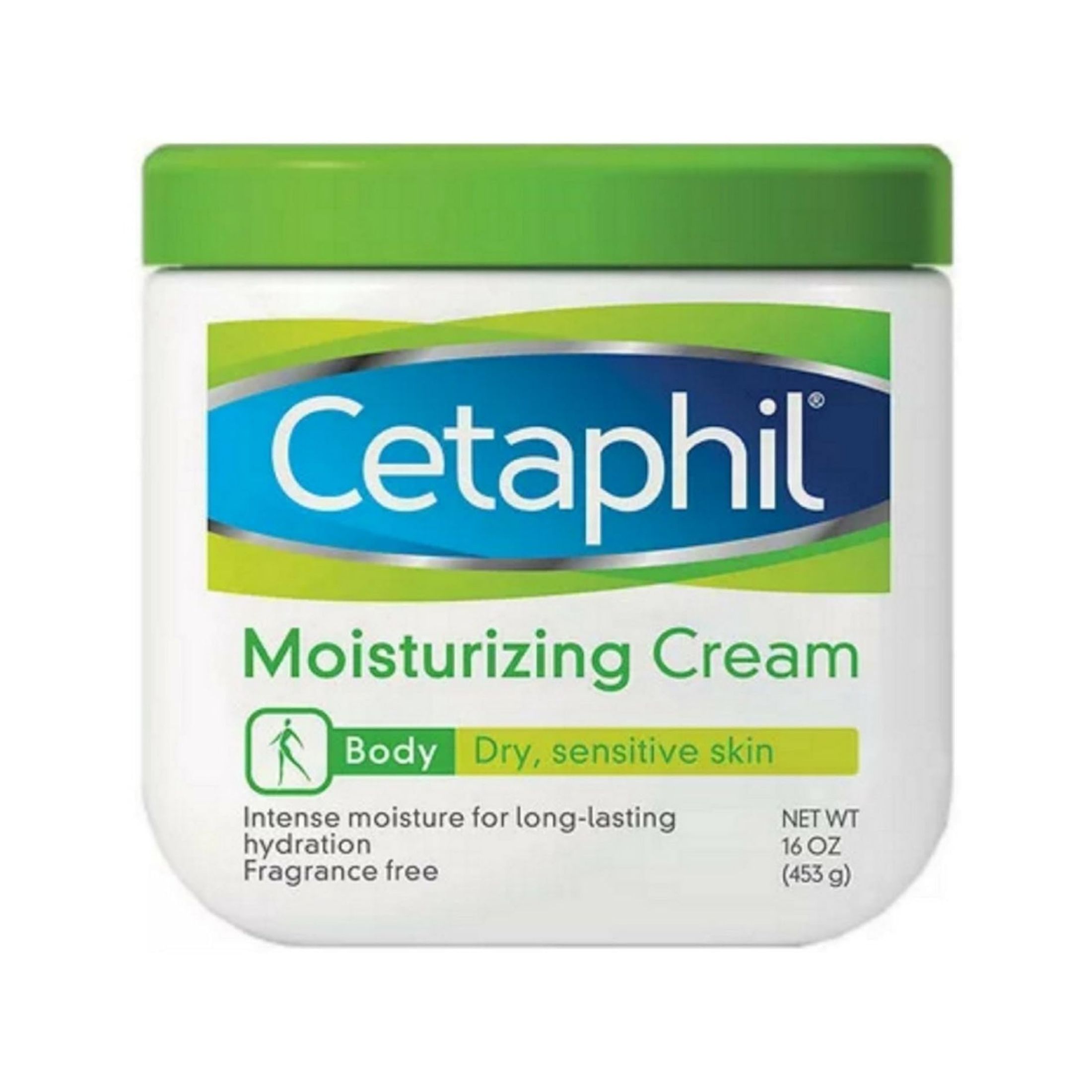 Cetaphil Fragrance Free Moisturizing Cream For Very Dry & Sensitive Skin - 453gm