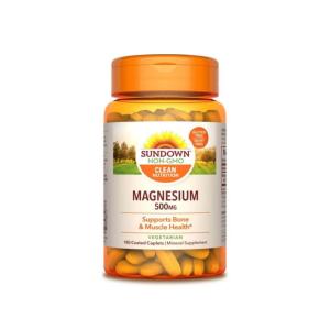 Sundown Naturals Magnesium, 500 Mg, Coated Caplets