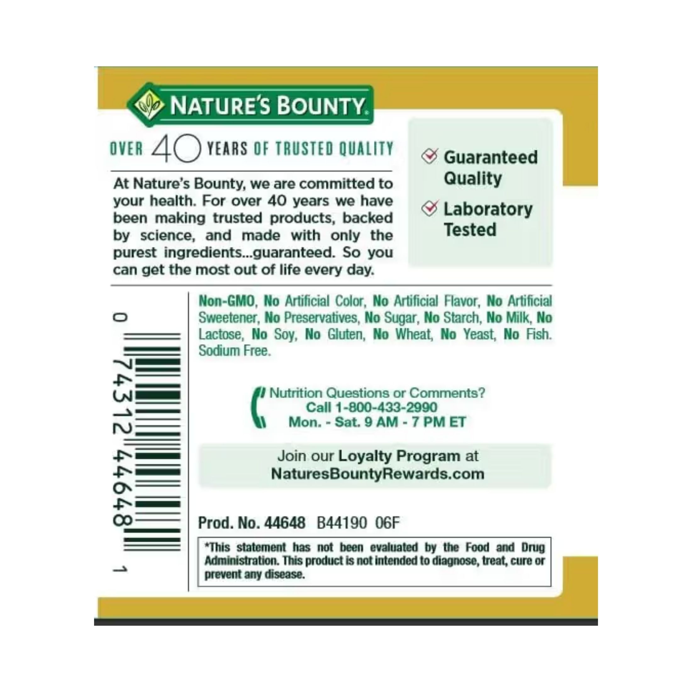 Nature's Bounty USA Pack Of 12-Saw Palmetto 450 Mg Capsule 250Ct Sundwn Capsule 250