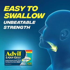 Advil Pocket Pack Minis Liquid Filled Capsules 200 Mg Ibuprofen