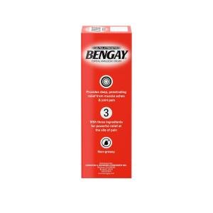 Bengay Ultra Strength Topical Pain Relief Cream, Non-Greasy Analgesic For Minor Arthritis, Muscle, Joint, And Back Pain, Camphor, Menthol & Methyl Salicylate, 2 Oz Packaging May Vary