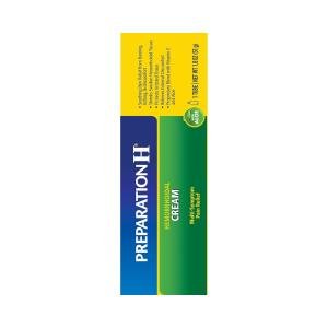 Preparation H Hemorrhoid Symptom Treatment Cream, Multi-Symptom Pain Relief With Aloe, Tube