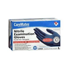 Caremates Vytrile Gloves Powder Free Large 50ct