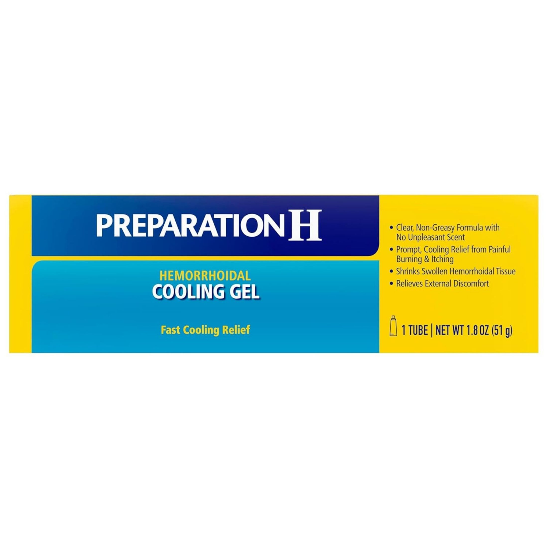 Preparation H Hemorrhoidal Cooling Gel With Aloe, 1.8 Oz