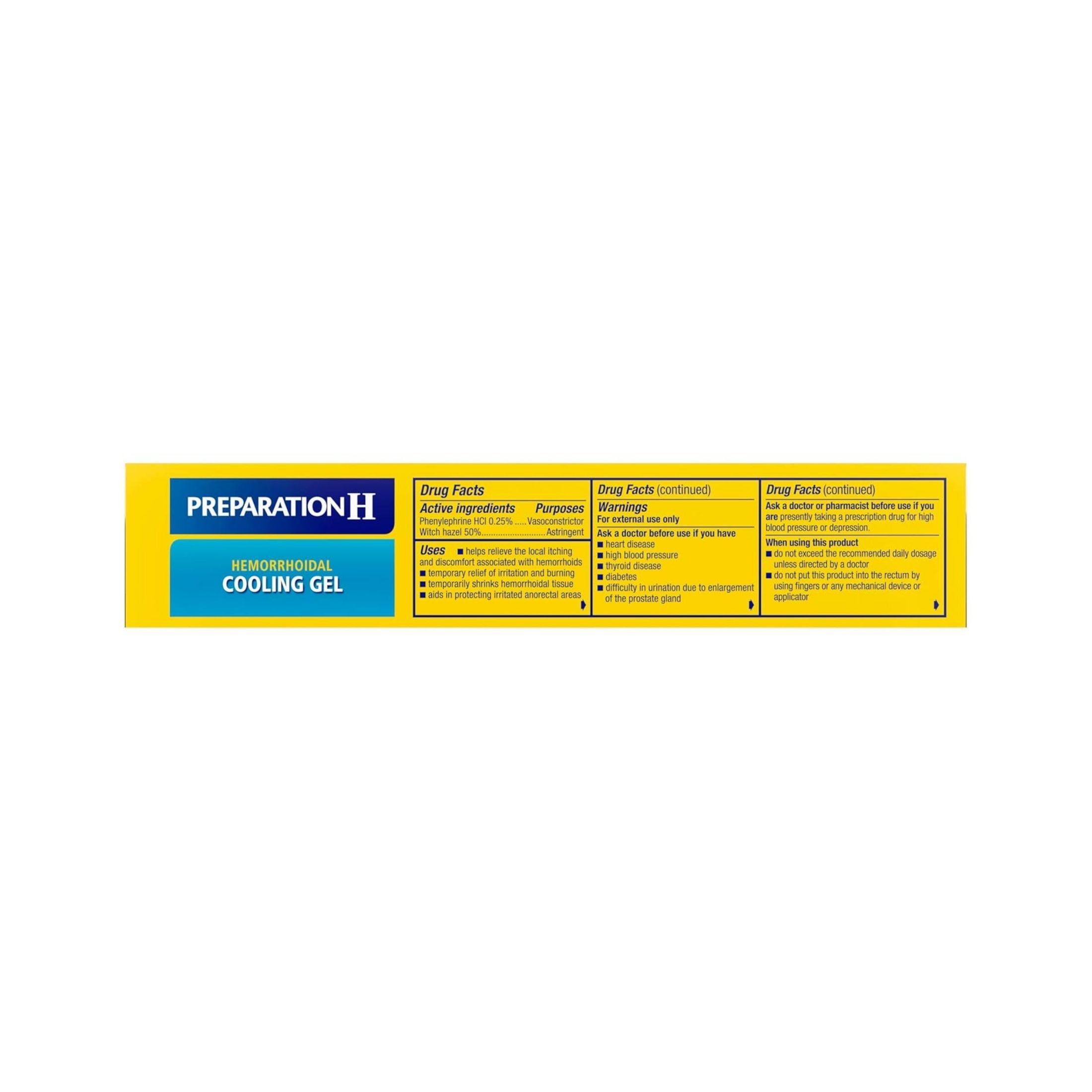 Preparation H Hemorrhoidal Cooling Gel With Aloe, 1.8 Oz