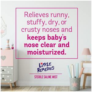 Little Remedies Breathe Easy Sterile Saline Mist 3 Oz