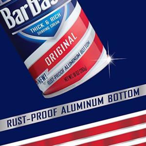 Barbasol Shaving Cream, Thick & Rich, Original, 7 Ounce