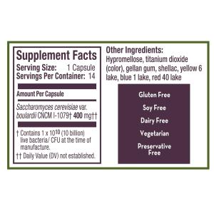 Align Resistance Formula Probiotic Supplement, Survives Antibiotic Use, 14 Capsules, Saccharomyces Boulardi CNCM1-1079, #1 Doctor Recommended Brand