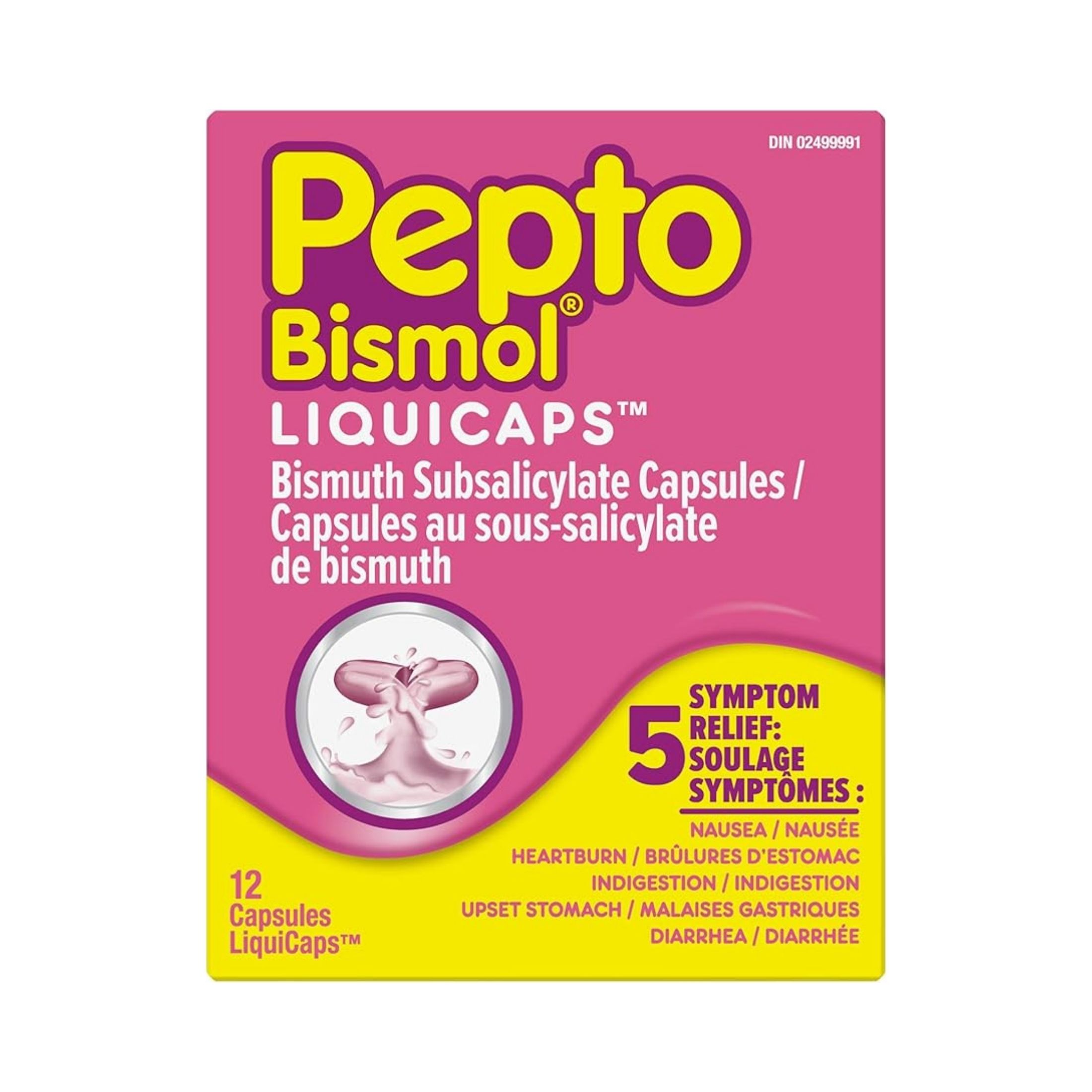 Procter & Gamble USA Case Of 24-Pepto Bismol Liquicaps Liquicaps 12 By Dist Co