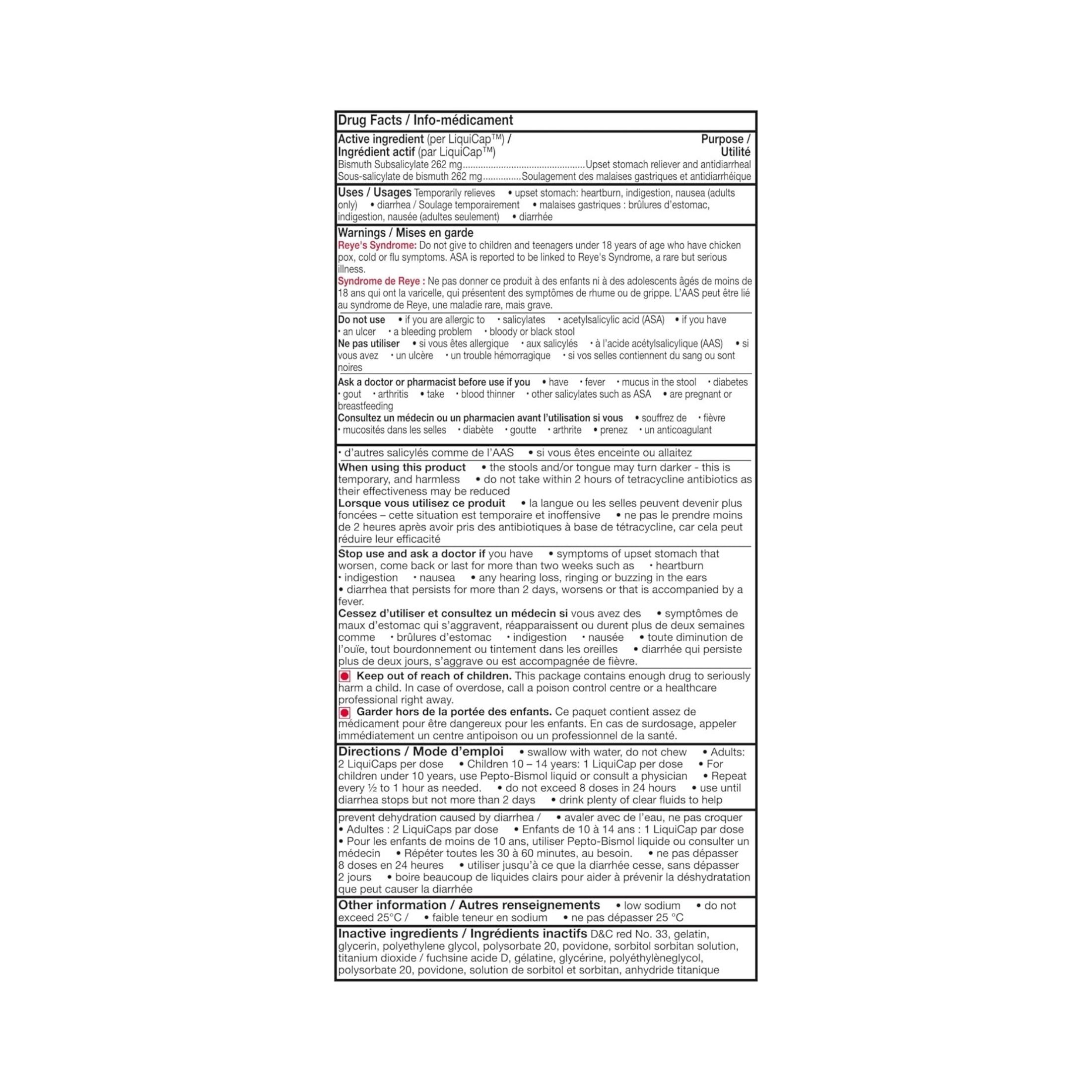 Procter & Gamble USA Case Of 24-Pepto Bismol Liquicaps Liquicaps 12 By Dist Co