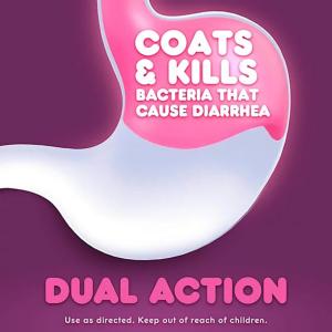 Pepto Dual-Action Relief, Diarrhea, Liquicaps