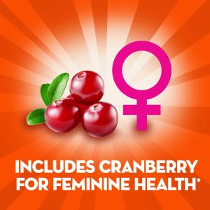 Align Women's Health Prebiotic + Probiotic Supplement Gummies Cranberry