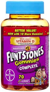 Bayer Flintstones Complete Children's Multivitamin Supplement 70