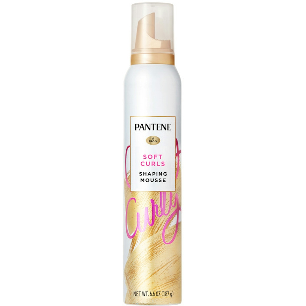 Pantene Pro-V Curl Mousse To Tame Frizz For Soft, Touchable Curls, 6.6 Oz