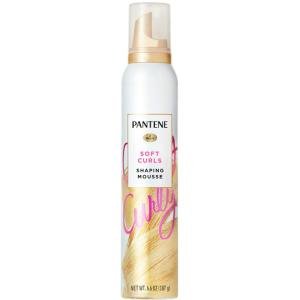 Pantene Pro-V Curl Mousse To Tame Frizz For Soft, Touchable Curls, 6.6 Oz