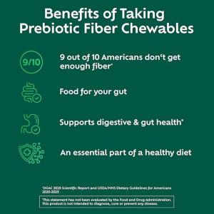 Benefiber Fiber Supplement Chewable Tablets Assorted Fruit