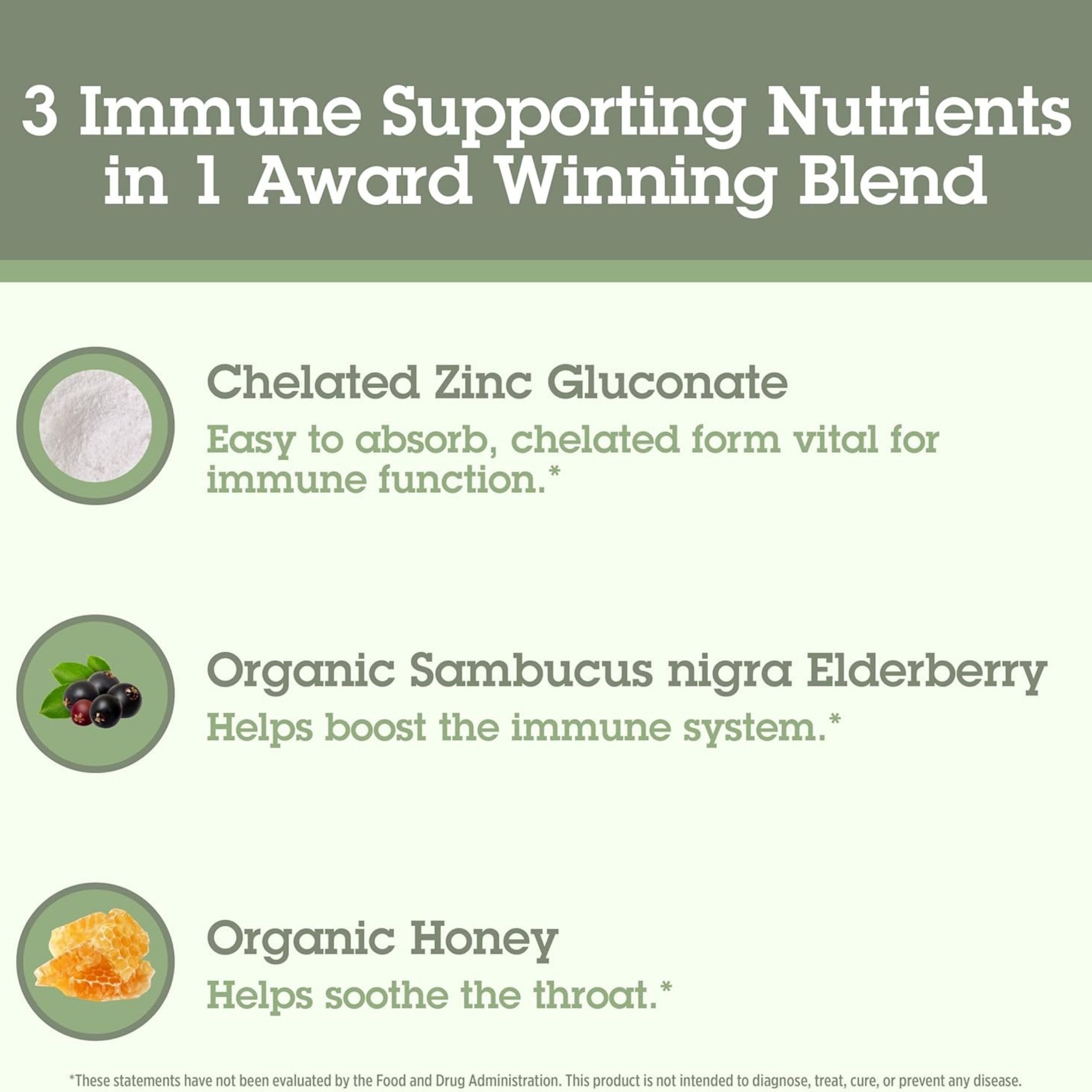 Quantum Health Thera Zinc Organic Therazinc Lozenges Elderberry Raspberry