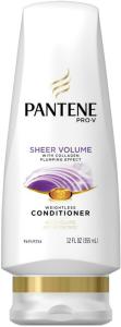 Pantene Pro V Sheer Volume Conditioner, 12 Fl Oz