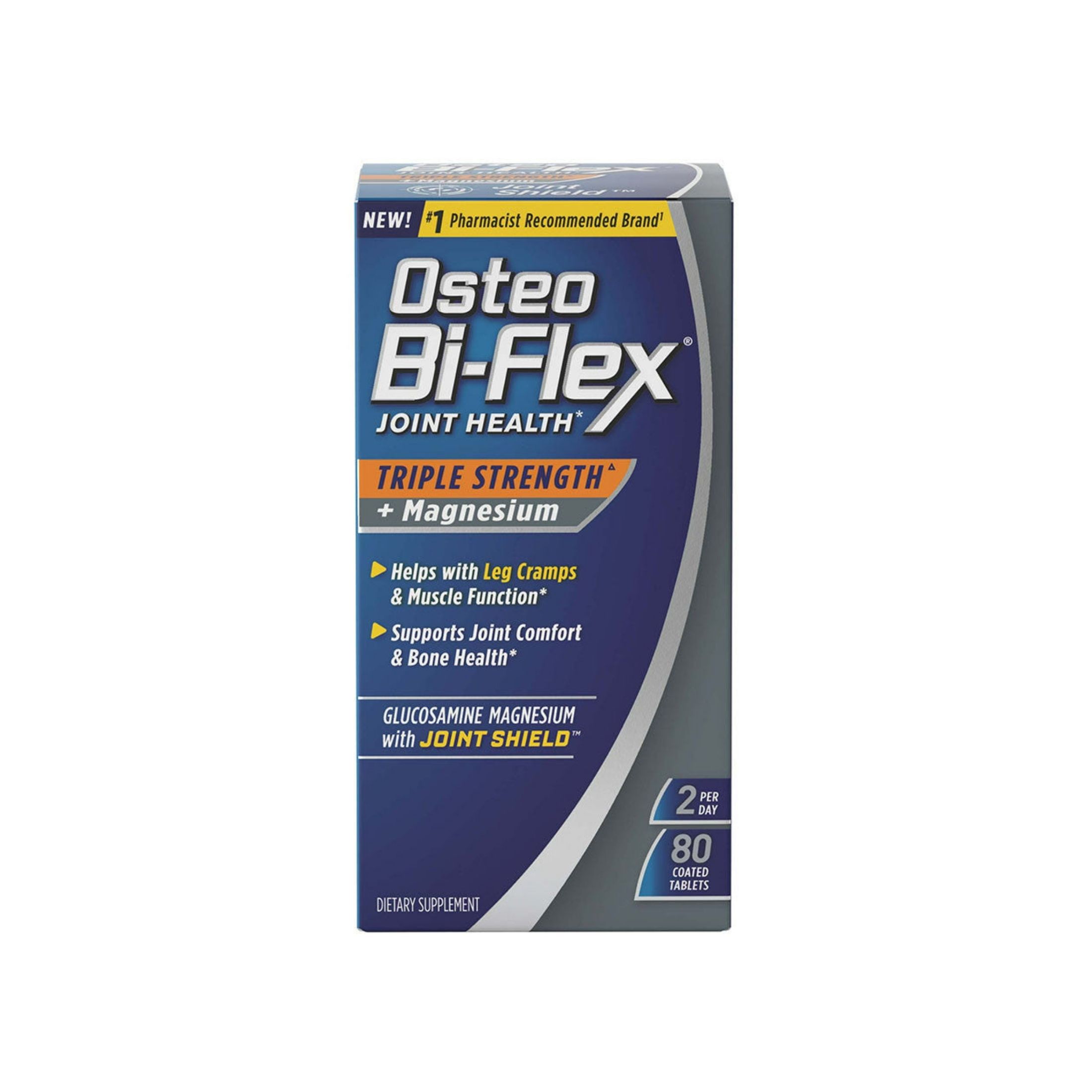 Osteo Bi-Flex Joint Health, Triple Strength + Magnesium, 80 Coated Tablets