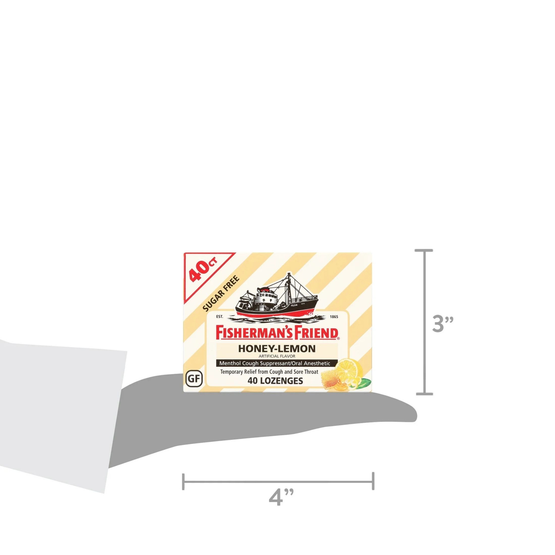 Fisherman's Friend Sugar Free Honey-Lemon Lozenges