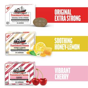 Fisherman's Friend Sugar Free Honey-Lemon Lozenges