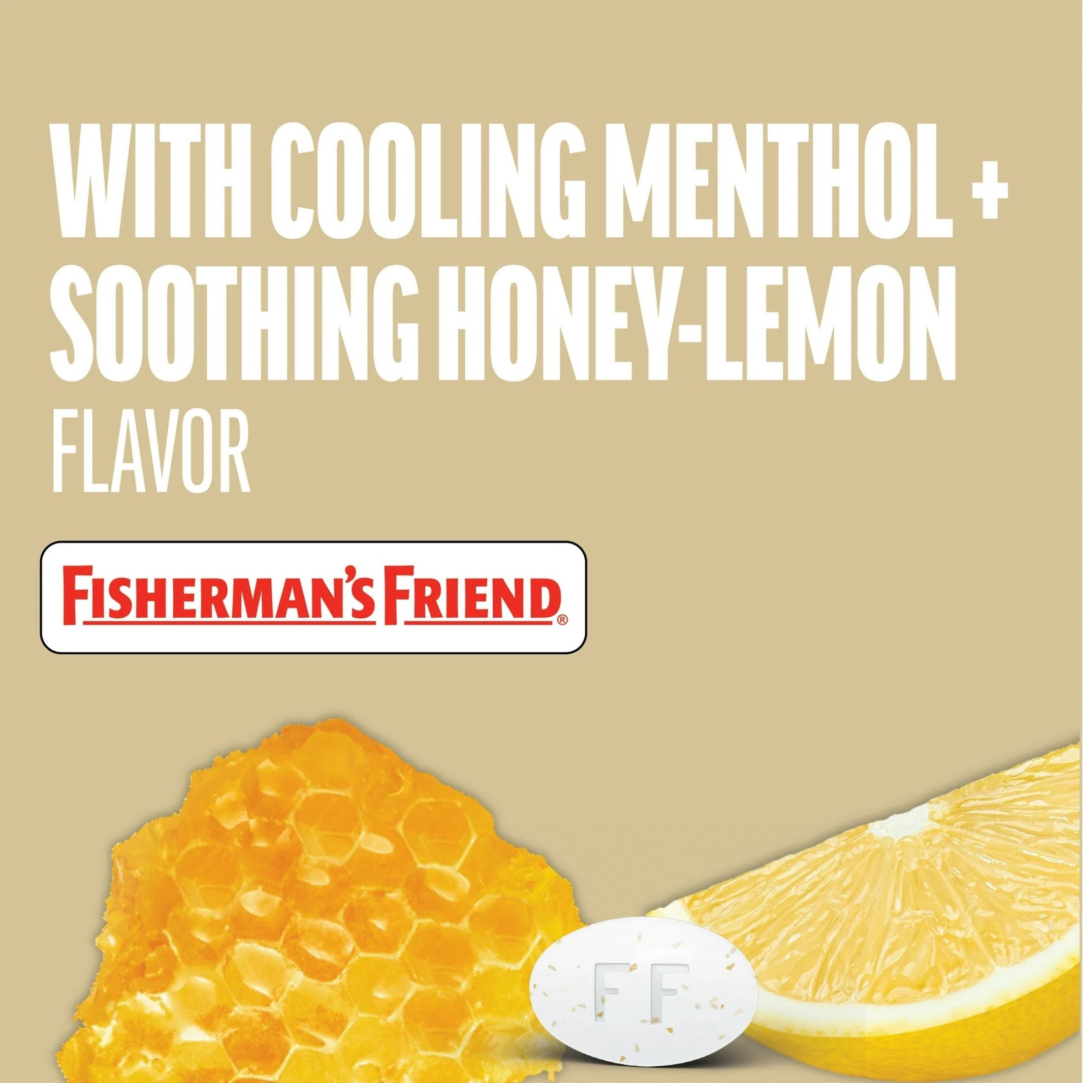 Fisherman's Friend Sugar Free Honey-Lemon Lozenges