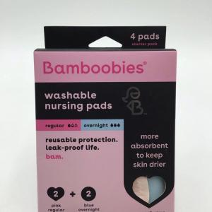 Bamboobies Washable Nursing Pads Combo Pack - 2 Pairs