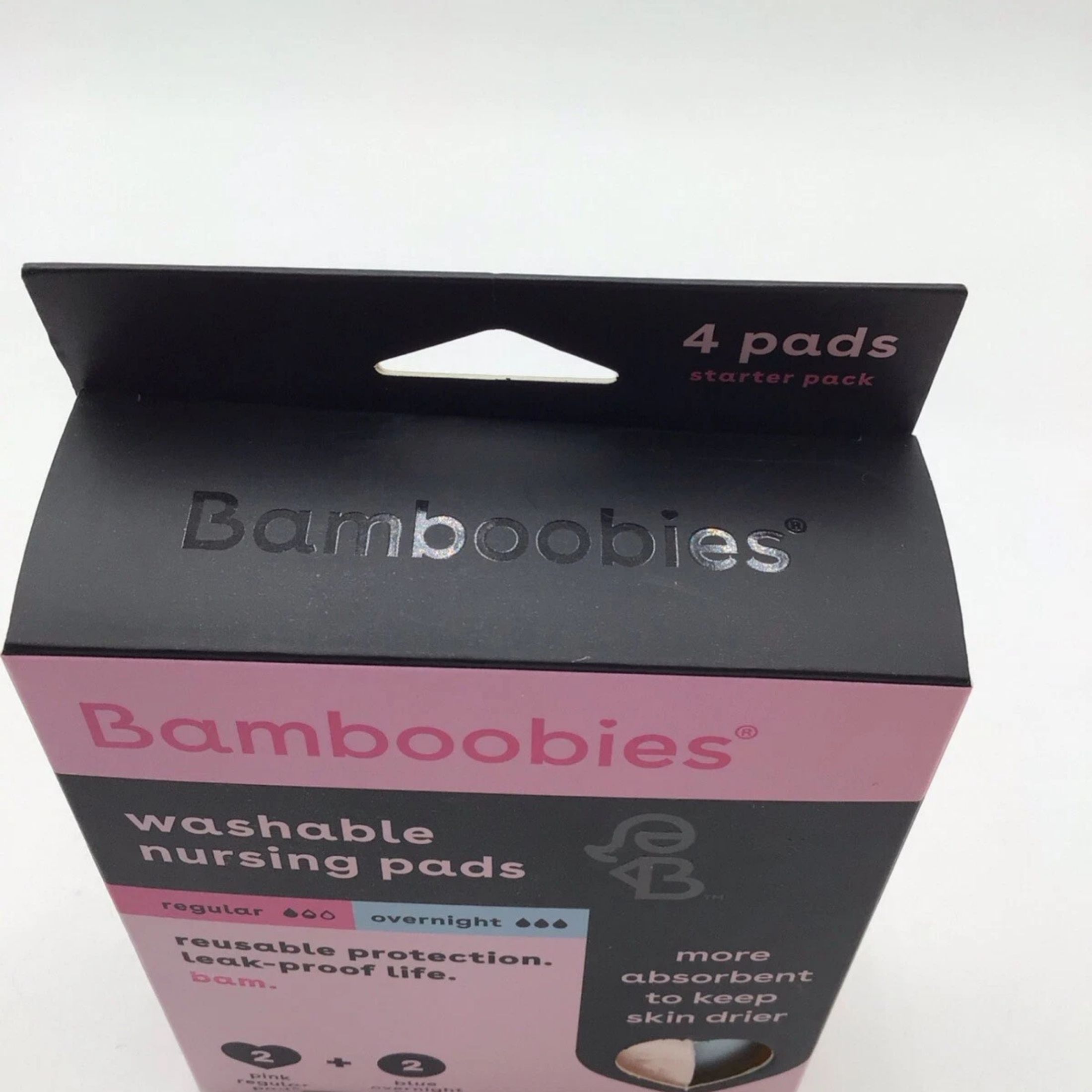 Bamboobies Washable Nursing Pads Combo Pack - 2 Pairs