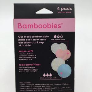 Bamboobies Washable Nursing Pads Combo Pack - 2 Pairs