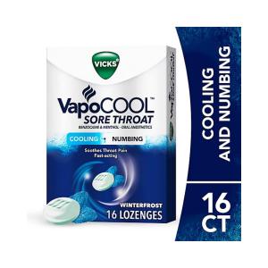 Vicks VapoCOOL Sore Throat Lozenges - 16ct