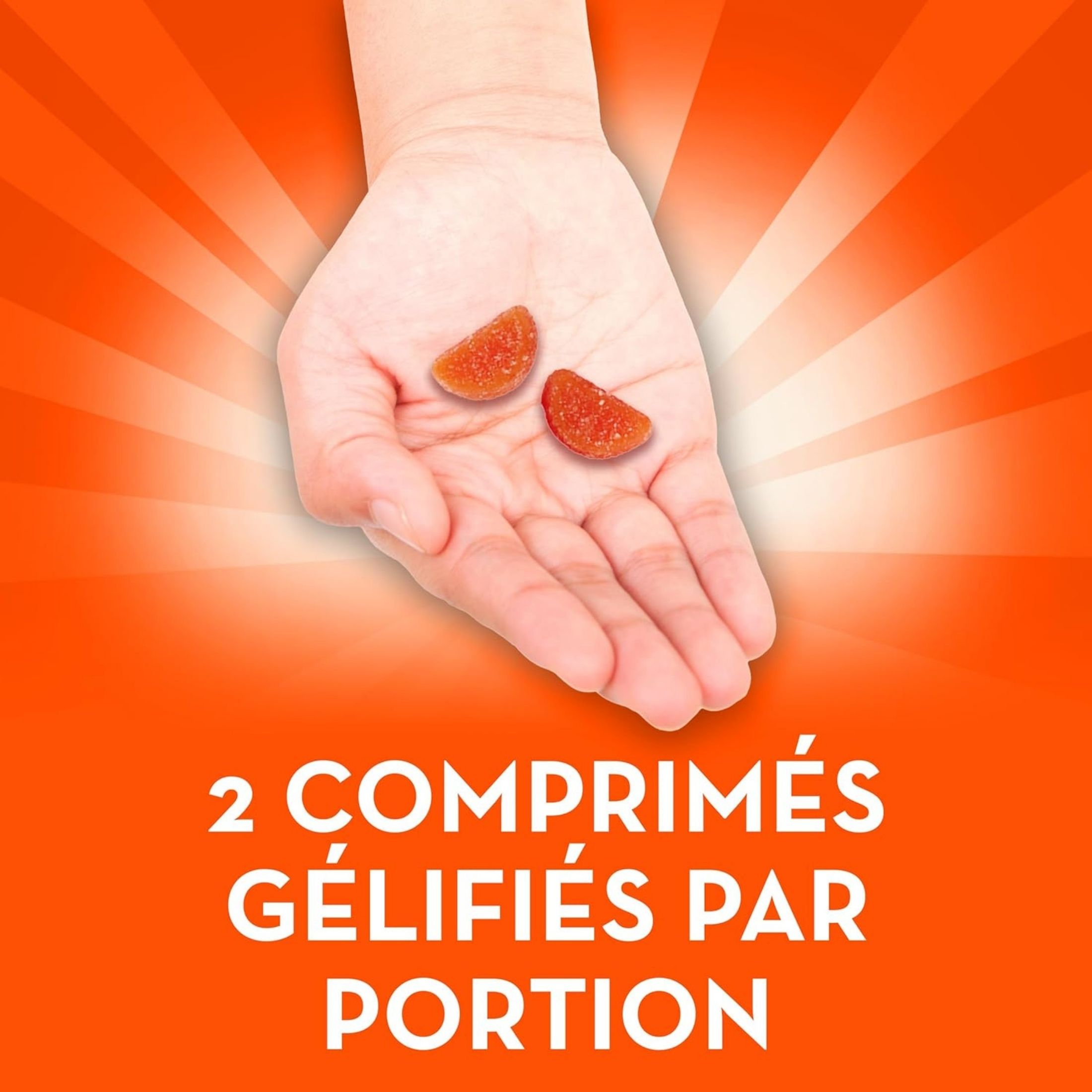 Align Gut Health And Immunity Support Prebiotics Probiotics Supplement Gummies, 50 Count With Vitamin C, Citrus Flavor