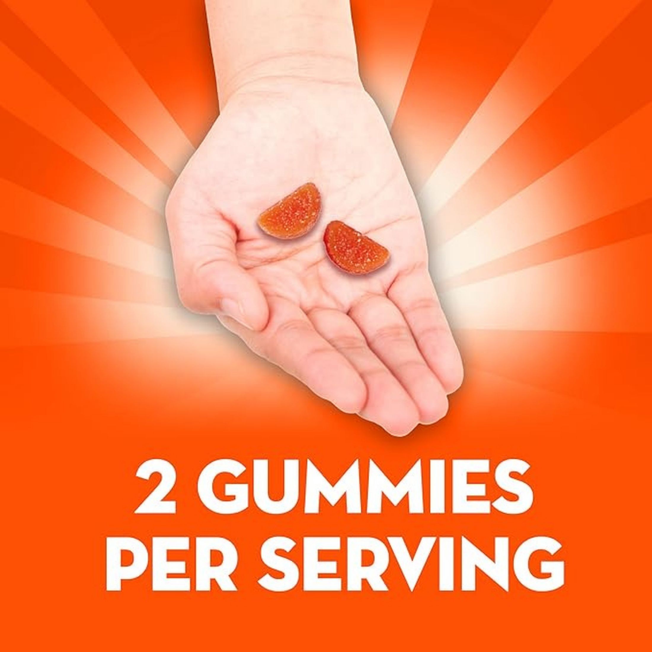 Align Gut Health And Immunity Support Prebiotics Probiotics Supplement Gummies, 50 Count With Vitamin C, Citrus Flavor