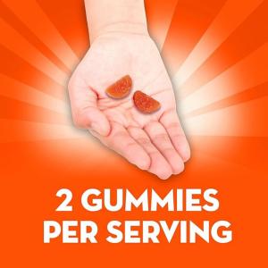 Align Gut Health And Immunity Support Prebiotics Probiotics Supplement Gummies, 50 Count With Vitamin C, Citrus Flavor