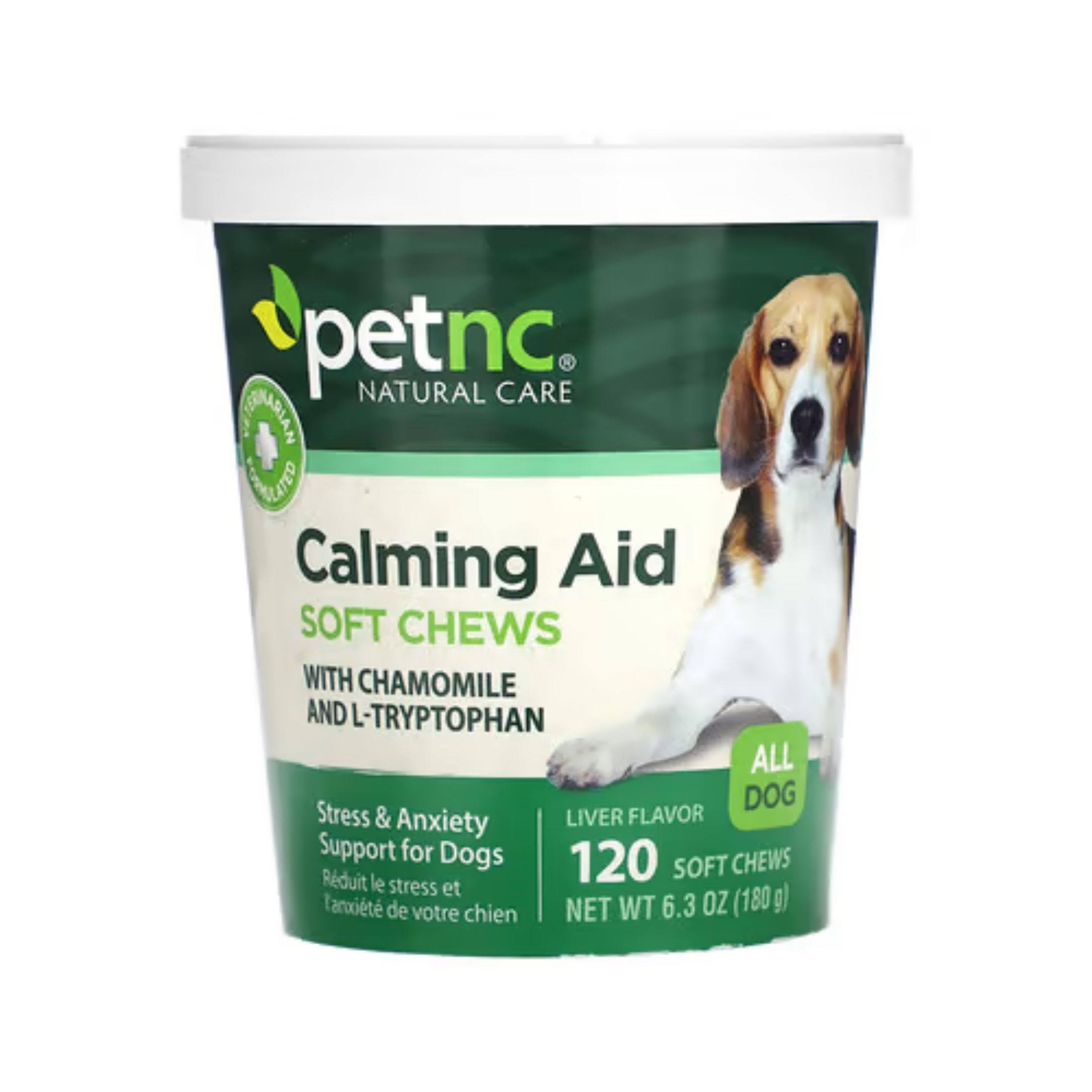 Pet NC Natural Care Calming Aid Soft Chews For Dogs