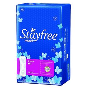 Stayfree Super Maxi Pads, Heavy Protection