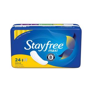 Stayfree Pads Maxi Regular 24s