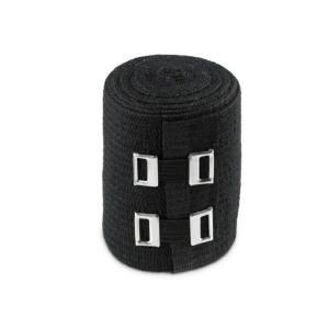 ACE Black Compression Elastic Bandage With Metal Clips - 3 Inch