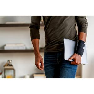 ACE Compression Elastic Bandage Wrap With Clips, Black