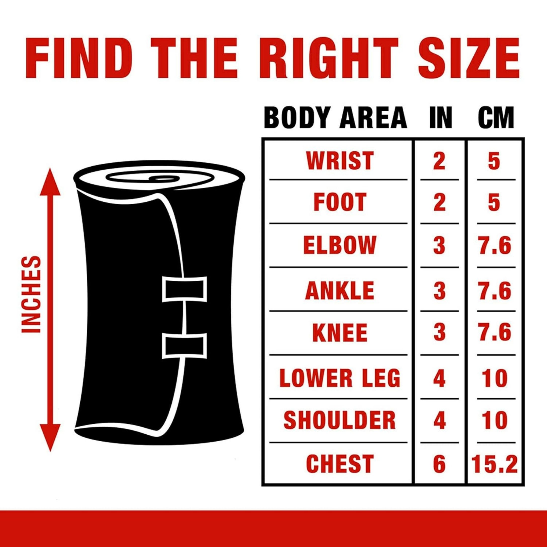 ACE Compression Elastic Bandage Wrap With Clips, Black