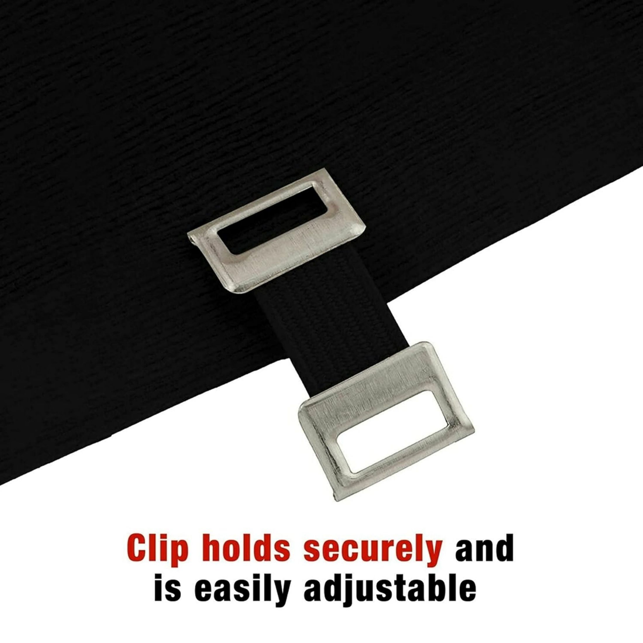 ACE Compression Elastic Bandage Wrap With Clips, Black