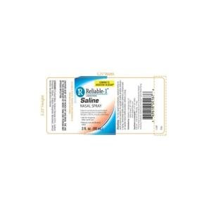 Reliable-1 Saline Nasal Spray 1.5 Oz