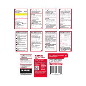 Tylenol Cold + Flu + Cough Night Wild Berry Burst Liquid For Adults, 8 Fl Oz